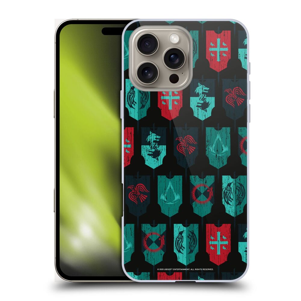 ASSASSINS CREED アサシンクリード - Valhalla Compositions And Patterns / Banners ハード case / Apple iPhoneケース - PGS